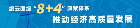 围绕“8+4”政策体系，推动经济高质量发展